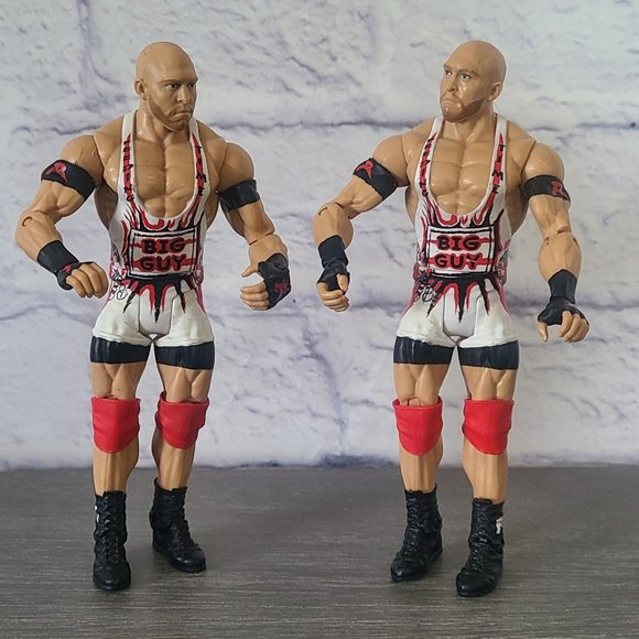 Ryback WWE Wrestling Action Figure Feed Me More WWF 2012 Big Guy Set of 2 - Picture 1 of 8